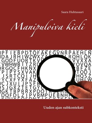 cover image of Manipuloiva kieli